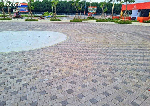 Gạch Sabbiato tự chèn Secoin tại Dự án Khu đô thị Cát Tường Park House 